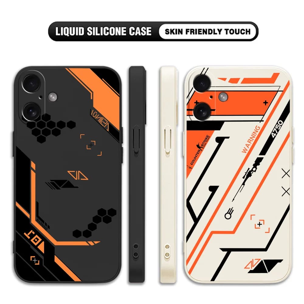 Hot Fashion Game CS Clear GO Case For Oppo Realme C65 C63 C55 C53 C35 C33 C30 C21Y 13 11 10 9 9i 8 GT Neo2 Pro Plus 4G 5G Cover