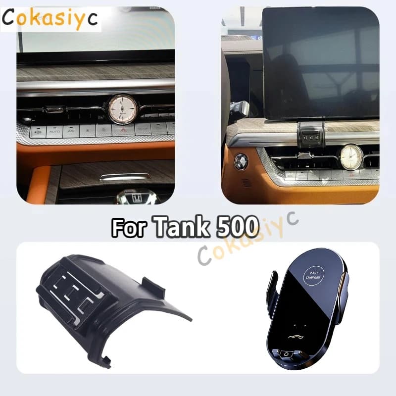 Special Phone Holder For Tank 500 2021 2022 2023 Magnetic Car Phone Mount Smart Sensing Invisible Base Accessories