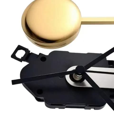 Silent Quartz Pendulum Clock Movement Kit With 3 Hand Styles For DIY Wall Clock Repair And Replacement Accessories
