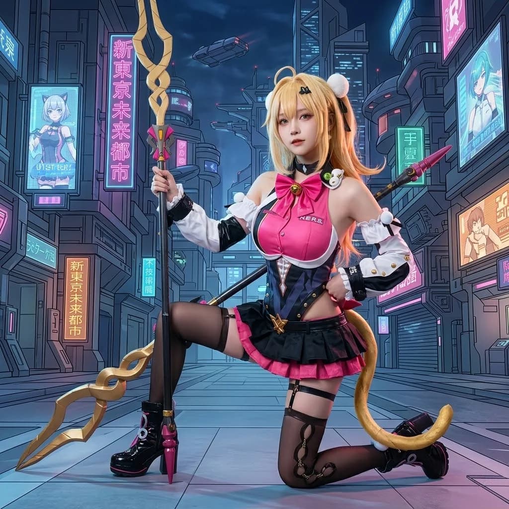 Costume da Donna per Cosplay del Gioco Zenless Zone Zero, Abito Cissia per Anime, Travestimento da Personaggio per Feste di Halloween