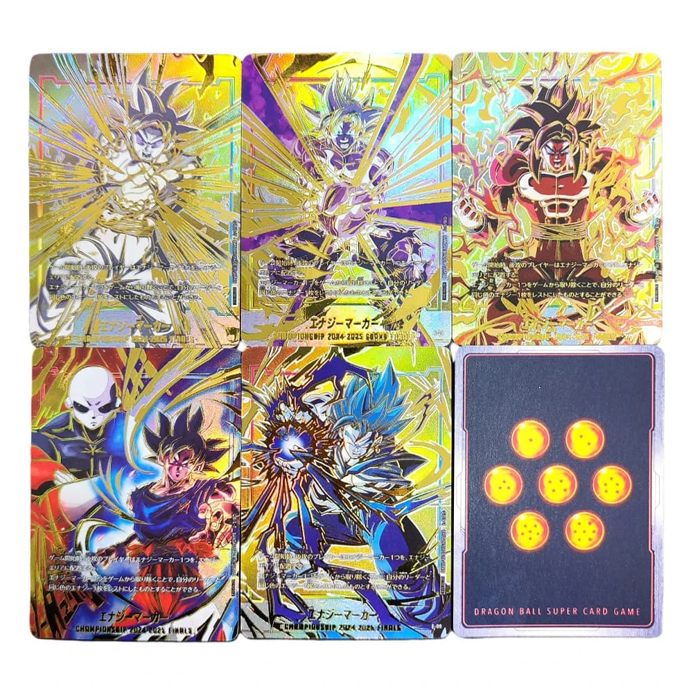 Carte Collezionabili Anime Dragon Ball Super Fusion World Son Goku GT Vegito Championship 2024-2025 Finals Tournament Promos