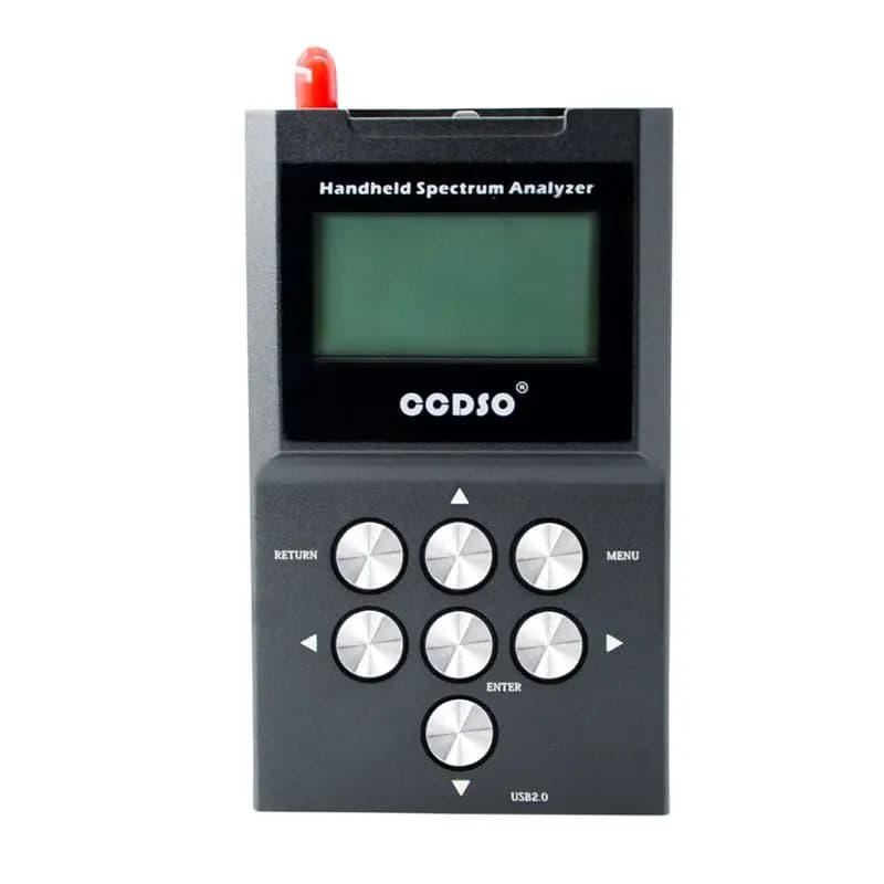 CCDSO RF Explorer Handheld Spectrum Analyzer Digital For Wireless Microphone Walkie-Talkie Speaker Test Tester