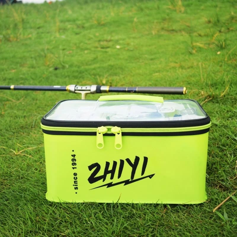 Borsa Impermeabile per Attrezzatura da Pesca, Ecologica e Inodore, Multifunzionale, Organizzatore per Ami, Esche e Accessori