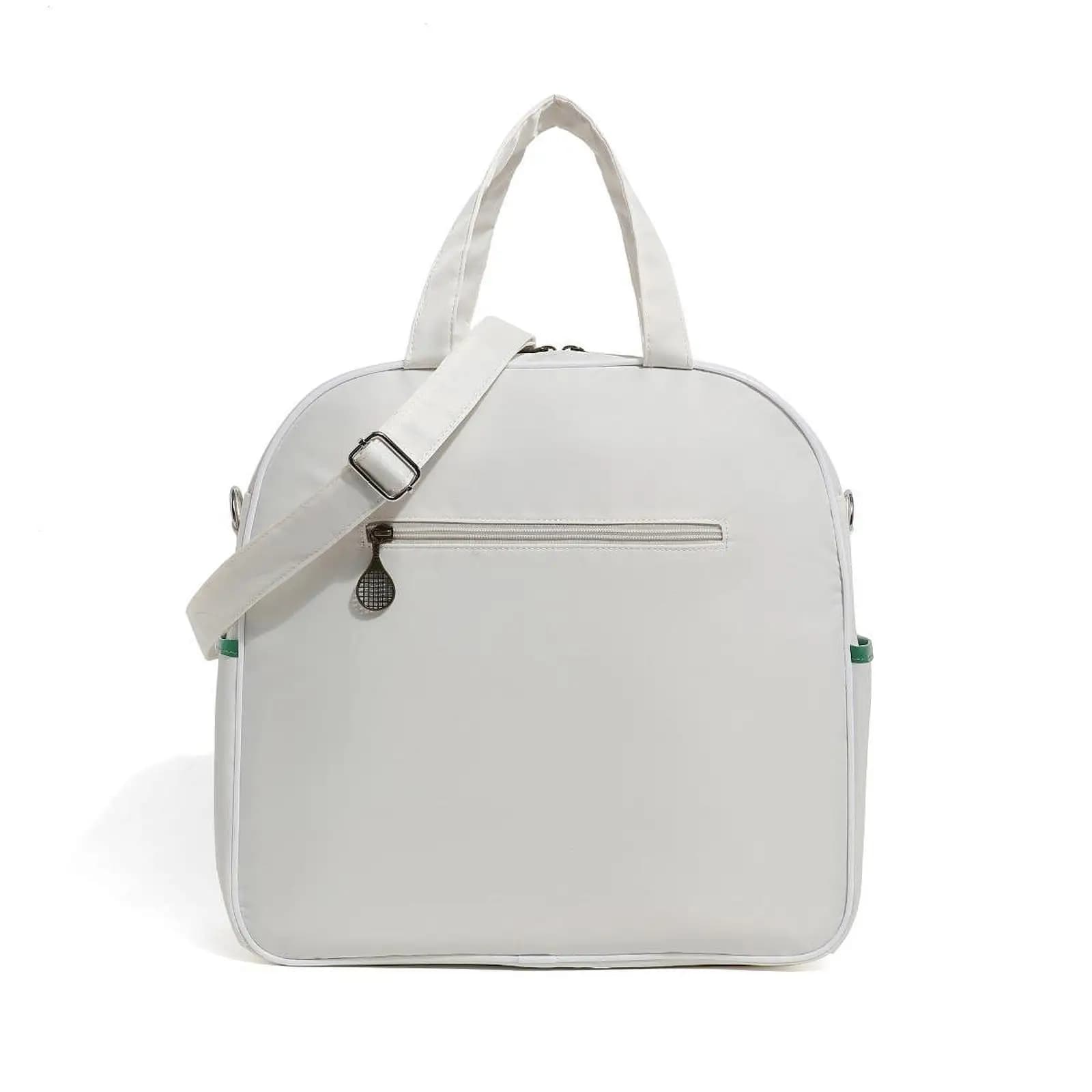 Polyester Tennis Bag Versatile Handbag Crossbody for Pickleball Badminton and Racquet Sports Storage