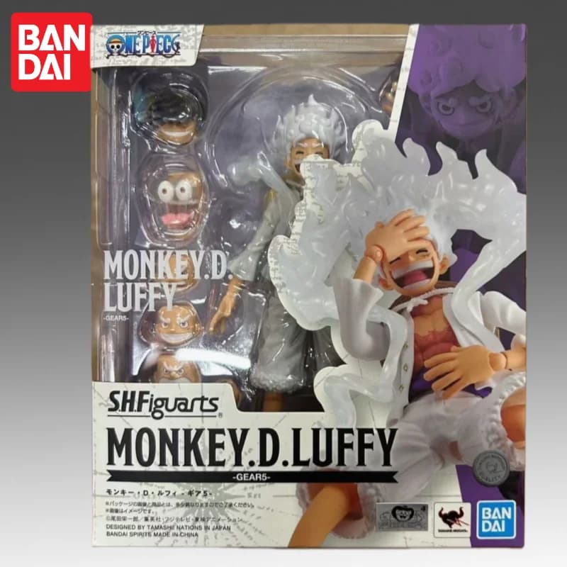 Disponibile Bandai Original SHF One Piece Monkey D Luffy Action Figure Modello Doll Brand New Boxed Anime Personaggi Modello di Garage