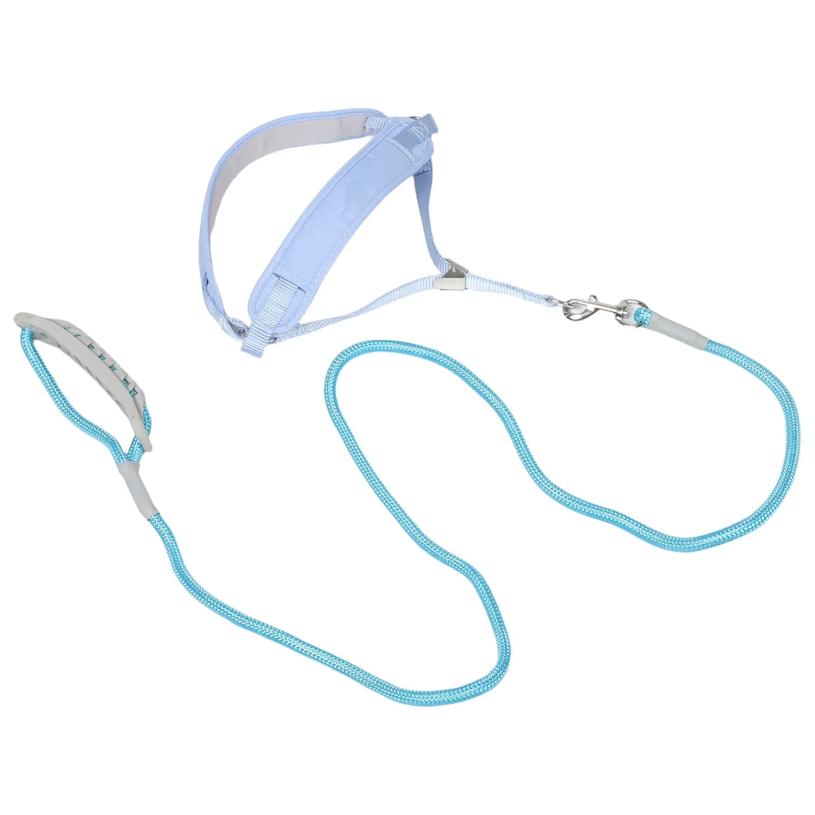 Pet Traction Rope Adjustable Chest Strap Dog Harness Small Dog Leash Breathable for Walking Running Training Puppy Lead