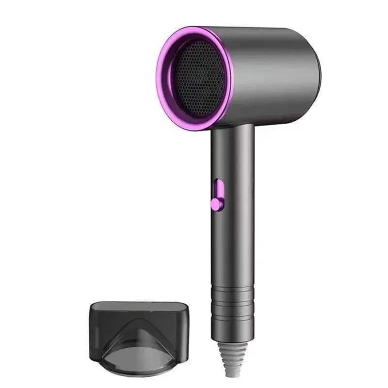 ABBK-Professional Compact Hair Dryer,High-Speed Ionic Blow Dryer With Nozzle,Constant Temperature, For Home Travel EU Plug