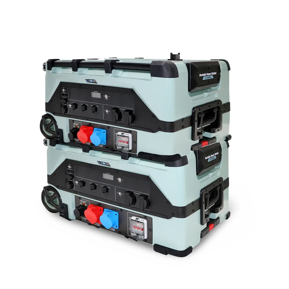 Centrale elettrica portatile Lifepo4 da 3600 W per campeggio e uso esterno Carie pannelli solari e banca