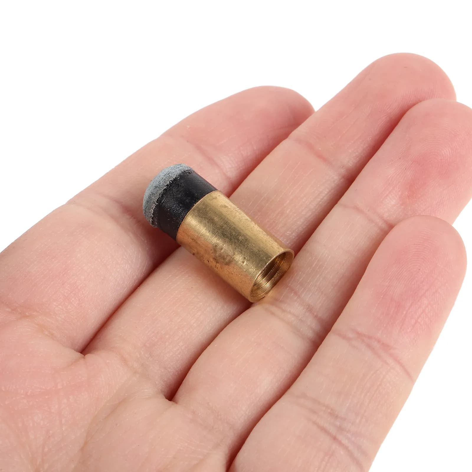 Kit di ricambio puntali per stecca da biliardo 6 pezzi 10 mm, puntali a innesto in rame, strumento di riparazione per accessori da tavolo da snooker