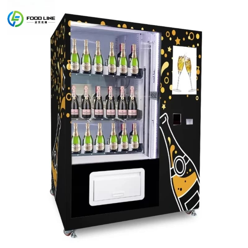 Personalized Automatic Cocktail, Champagne, Wine, Soda, Sparkling Water, Bottle Beer with Wi-Fi Lifting System