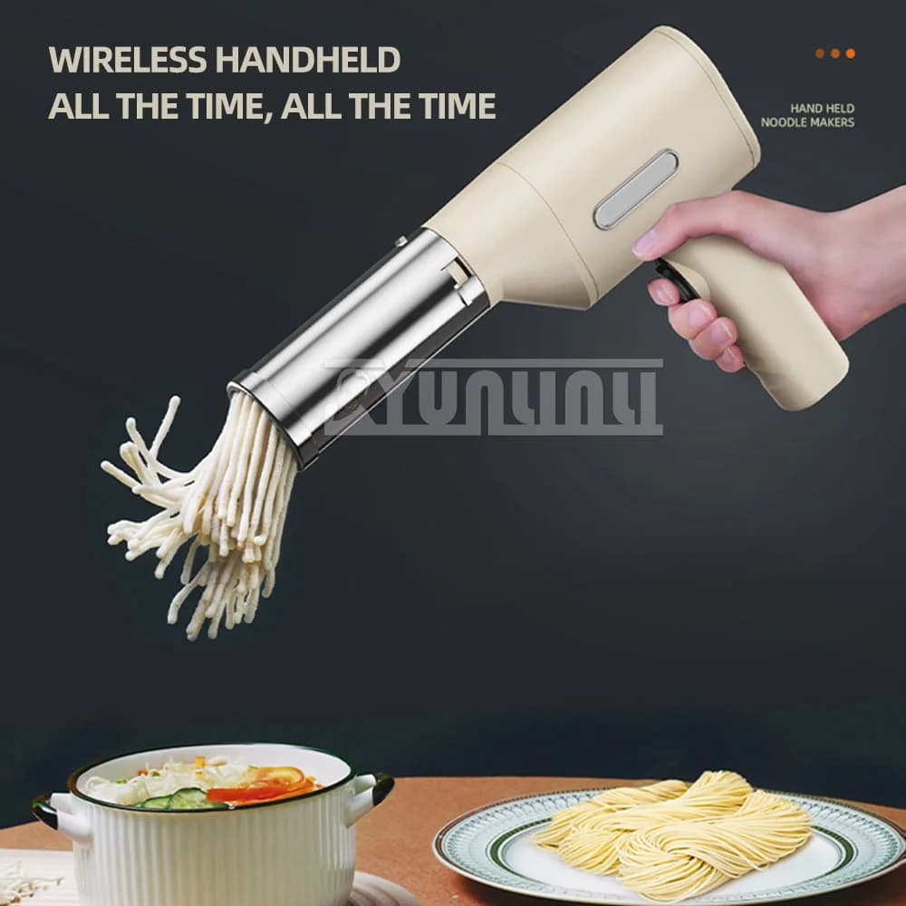 Macchina per pasta automatica Macchina per noodle wireless Macchina per pressatura manuale elettrica portatile con rullo per spaghetti
