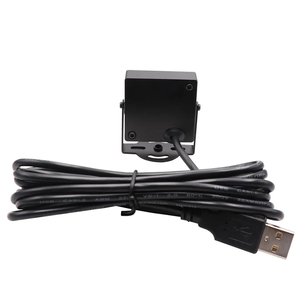 New Mini 8MP IMX179 USB Camera UVC Plug Play Driverless Webcam with Case