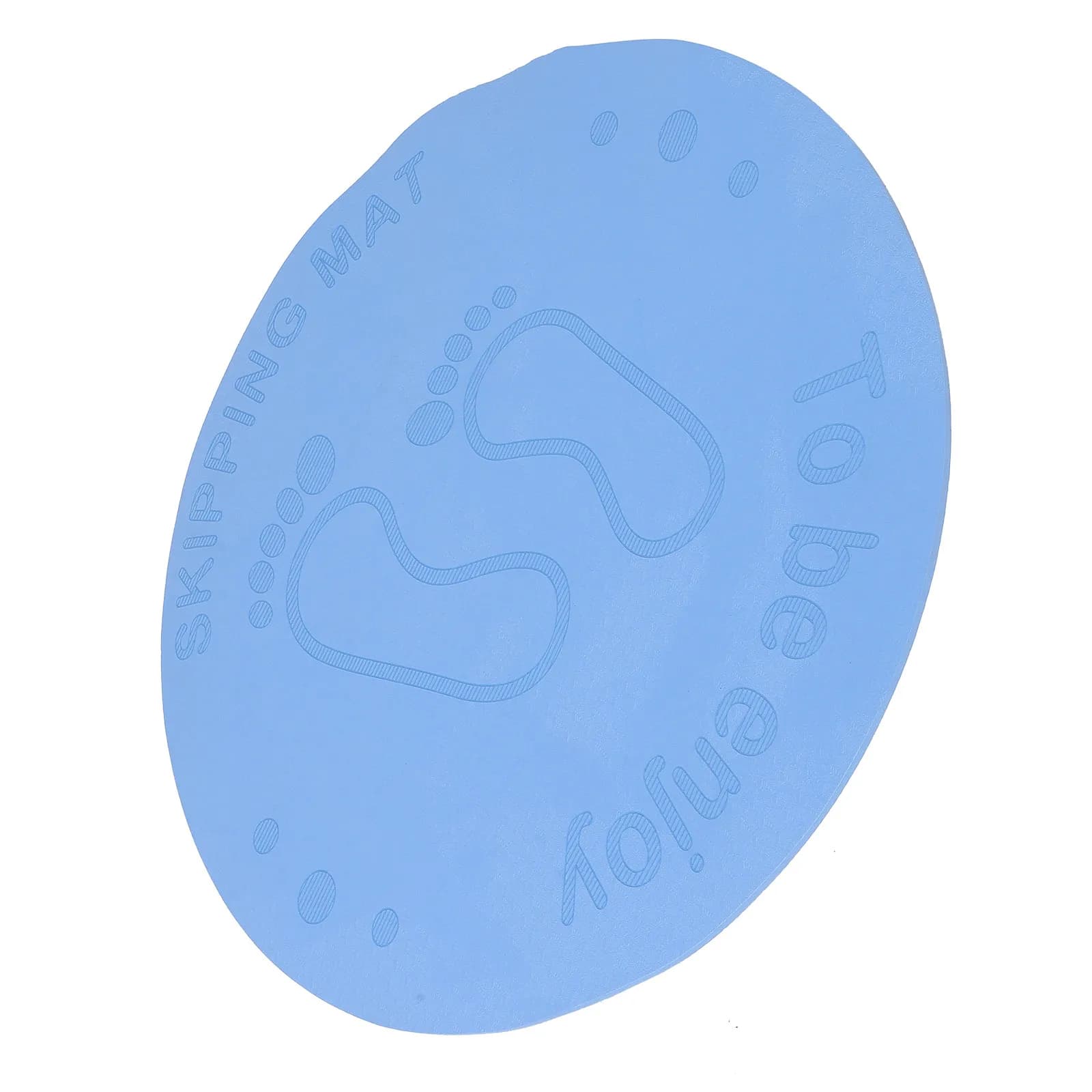 Tappetino per Saltare con Corda, Rotondo in Materiale TPE, Silenzioso e Insonorizzato per Pavimenti Duri, Legno, Piastrelle, Cemento, Palestra Domestica, Portatile e Leggero