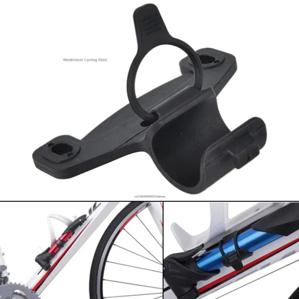 Staffa di supporto per mini pompa Co2 portatile per bicicletta da 20 mm Clip fissa montata di fissaggio per accessori bici per gonfiatore CO2 universale