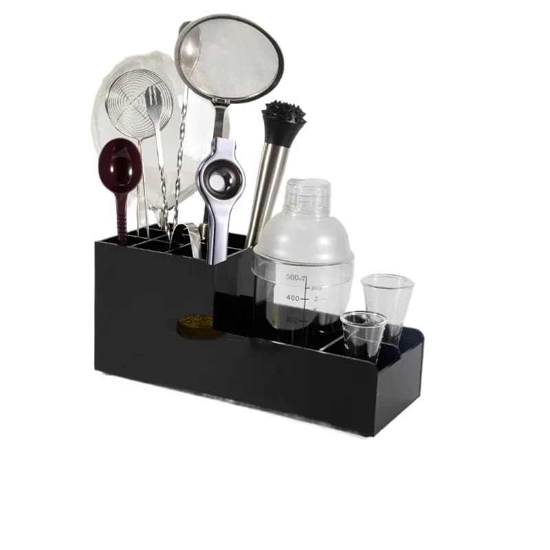 LMM Hand Shaker Cocktail Tools Shaker Storage Box Bar Set Full Set