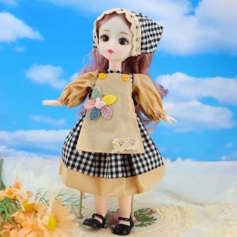 30 centimetri Ragazza Principessa Bambola Carino Dolce Faccia 1/6 BJD Vestire con Vestiti Scarpe 20 Giunti Mobili Bambino Regalo Di Compleanno Per Bambini bambola Giocattoli