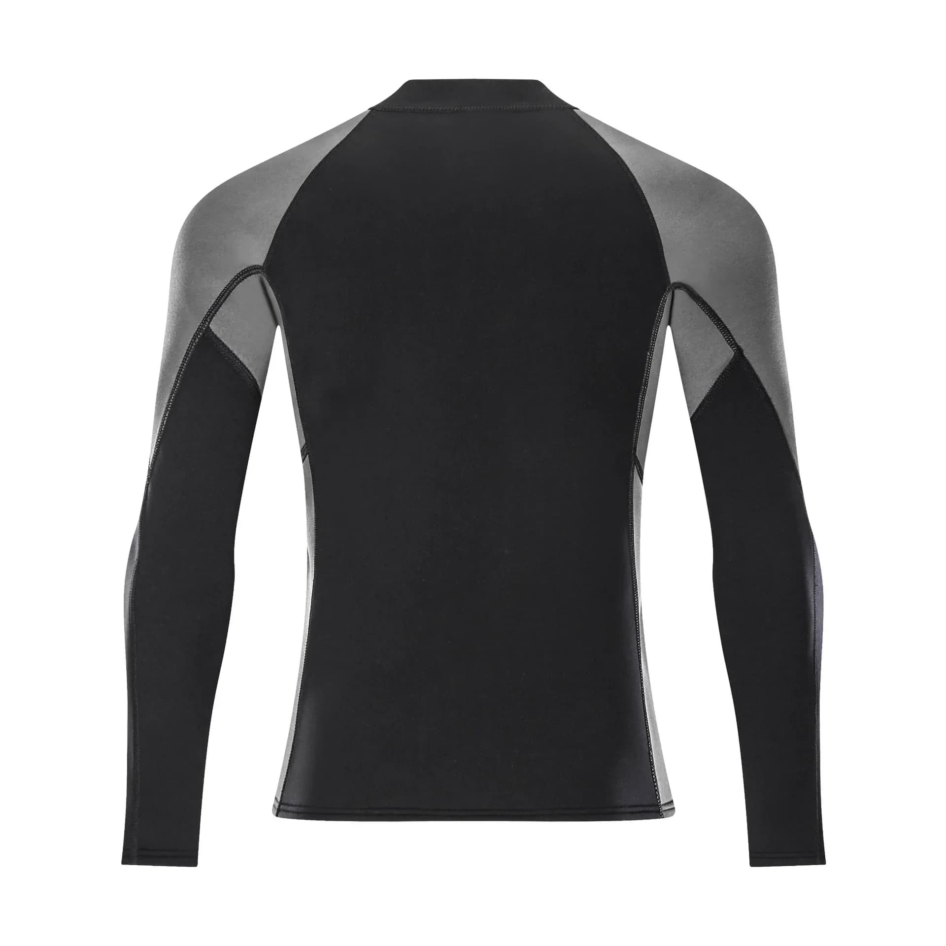 Men 2MM Diving Top Long Sleeve Split Wetsuit Warm Sun Protection Quick Dry For Swimming Surfing Snorkeling