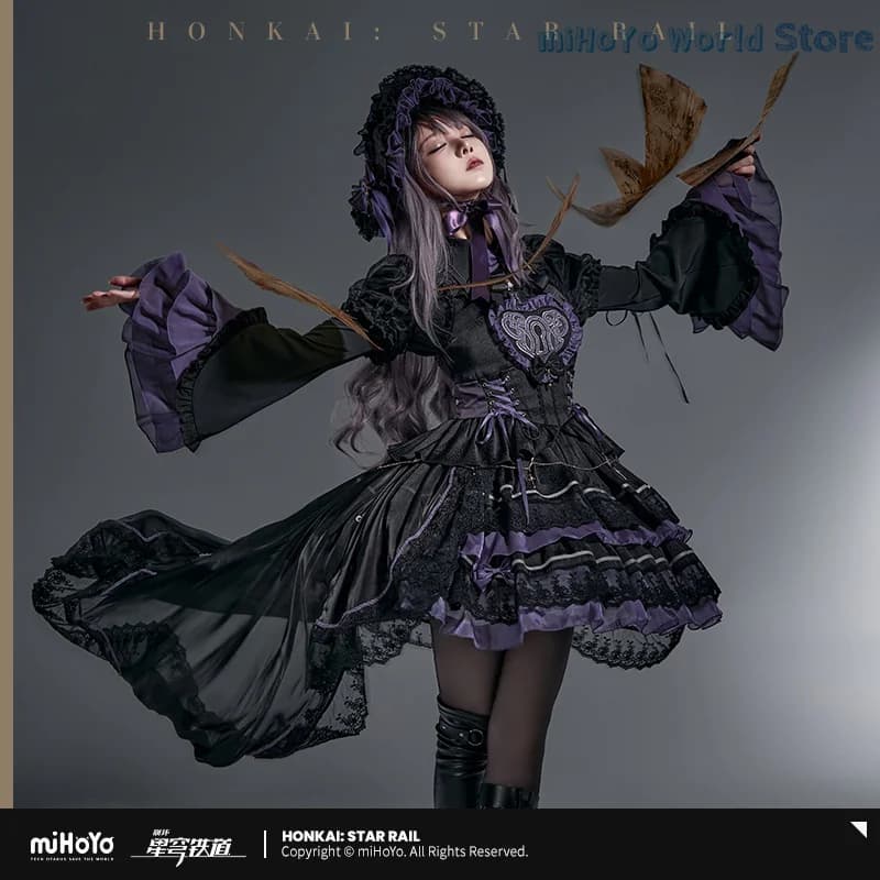 Official shirt Herta MiHoYo Original Merch Honkai Star Rail Herta Impression Series Shirt Costume Women Gifts Cosplay