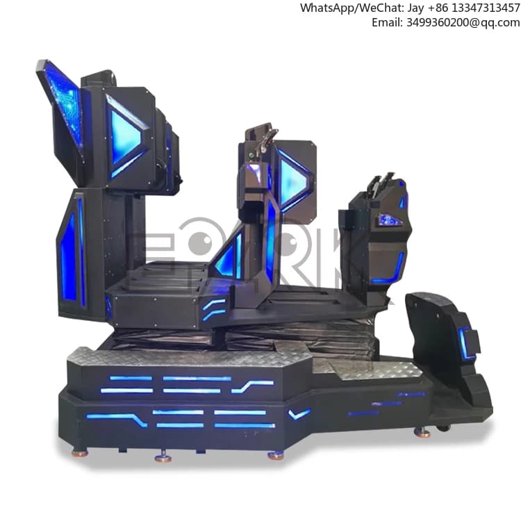 Sedia da Gaming e Cinema con Tecnologia 3D, Sistema a 1 o 2 Posti, Sedile Dinamico VR