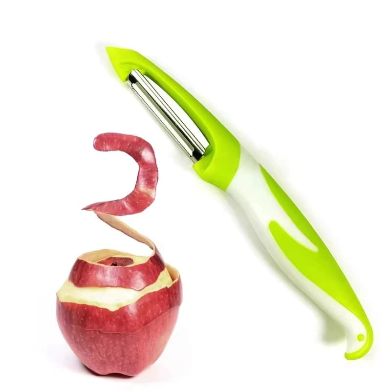 Nuovo Utensile da Cucina Multifunzionale in Acciaio Inox per Pelare Verdura e Frutta, Sbucciatore per Patate