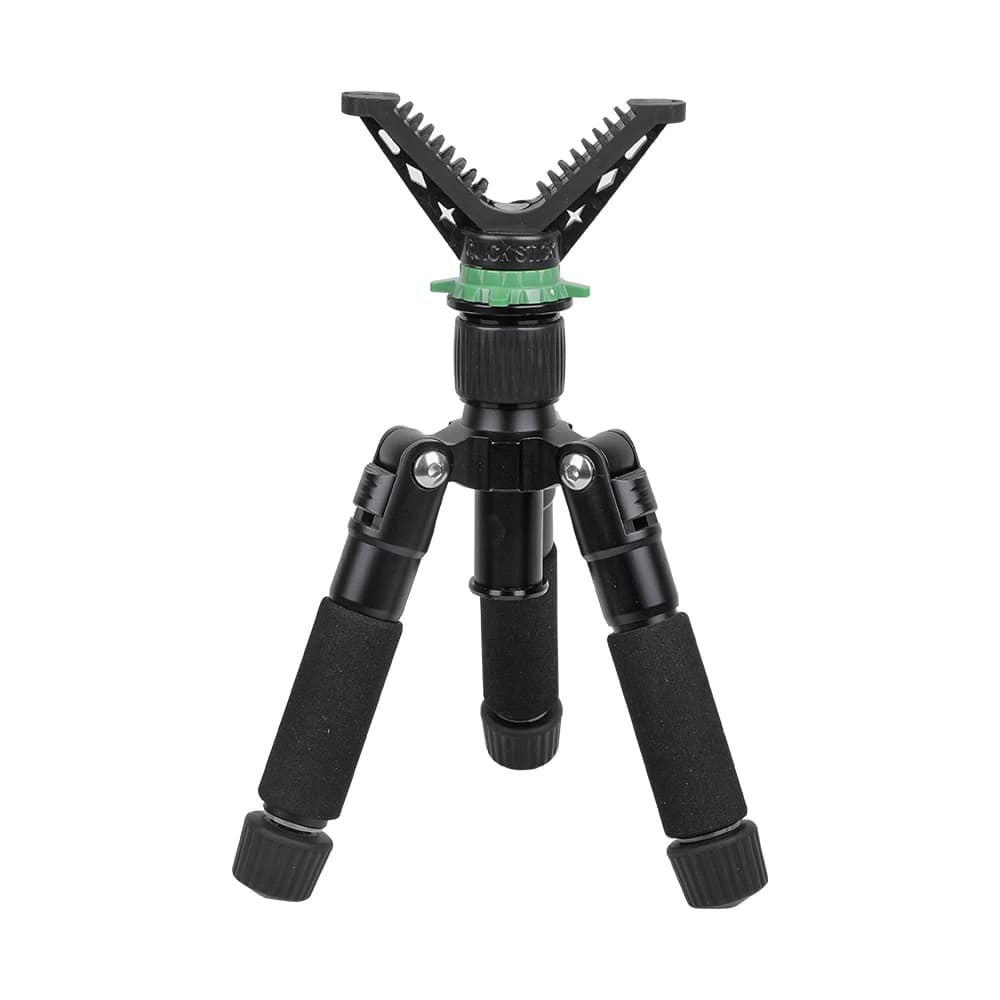 Professional hunting tripod Adjustable head with V yoke Mini support for portable tripod for aluminum camera to shoot outdoors