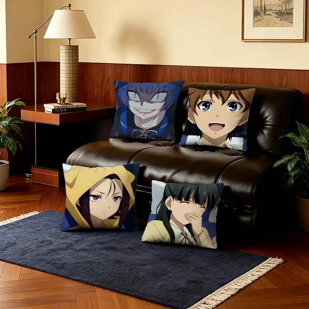 Mysterious M-MayoigaS Fodere per cuscini 4 pezzi in peluche corto ultra morbido 40x40 45x45 Boho per divano e camera da letto