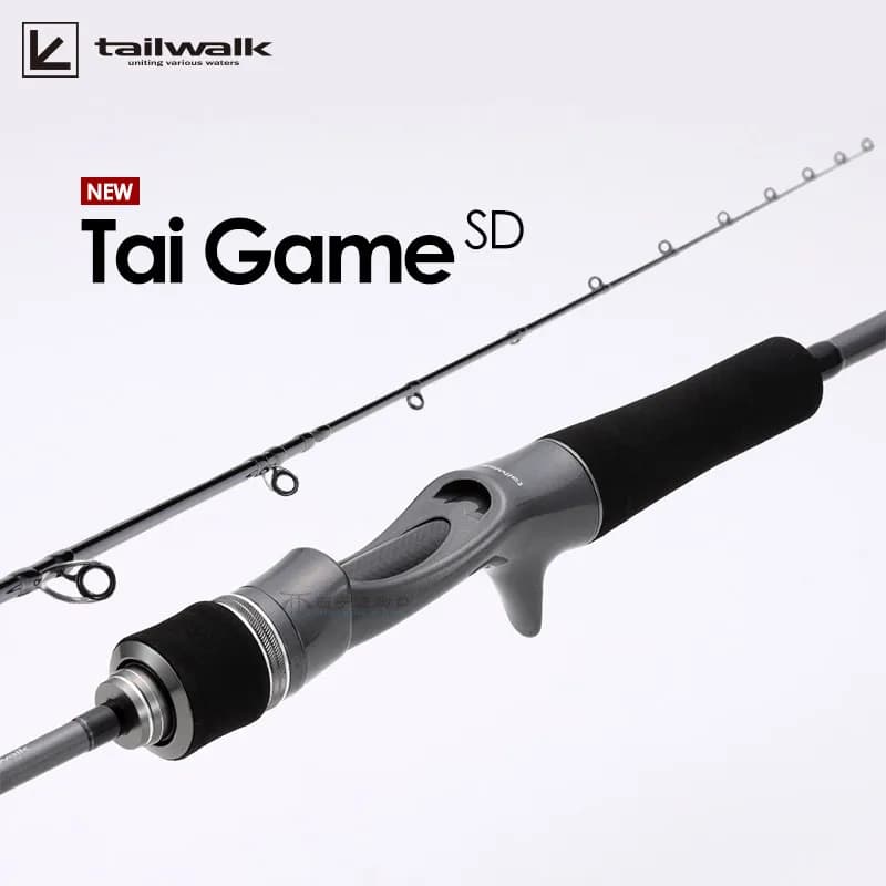 Nuova Canna da Pesca 2026 Tailwalk Tai Game SD per Acque Salate, Canna da Spinning per Pesca in Mare e da Barca