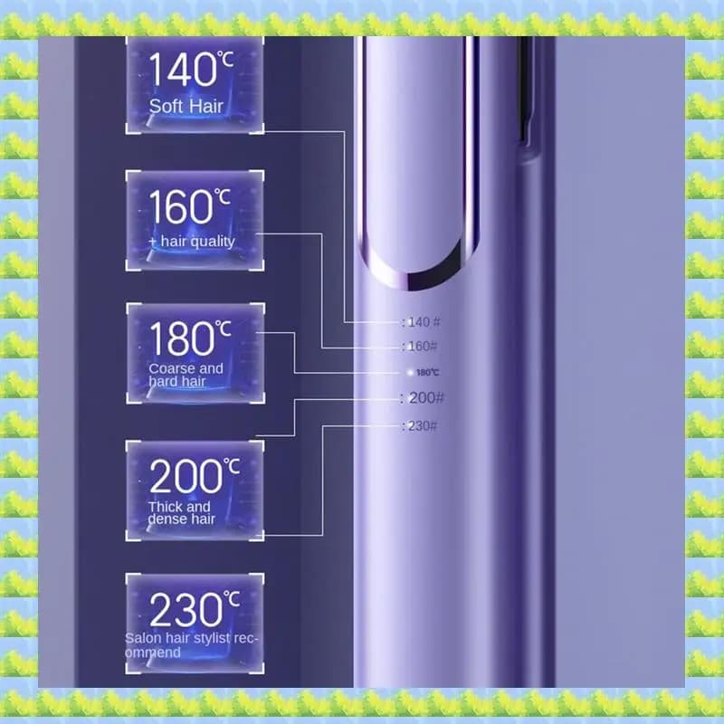 FZFZ Electric Hair Plate 5 times Mini Hair Plate Heater Combo Anti-coating styling tool