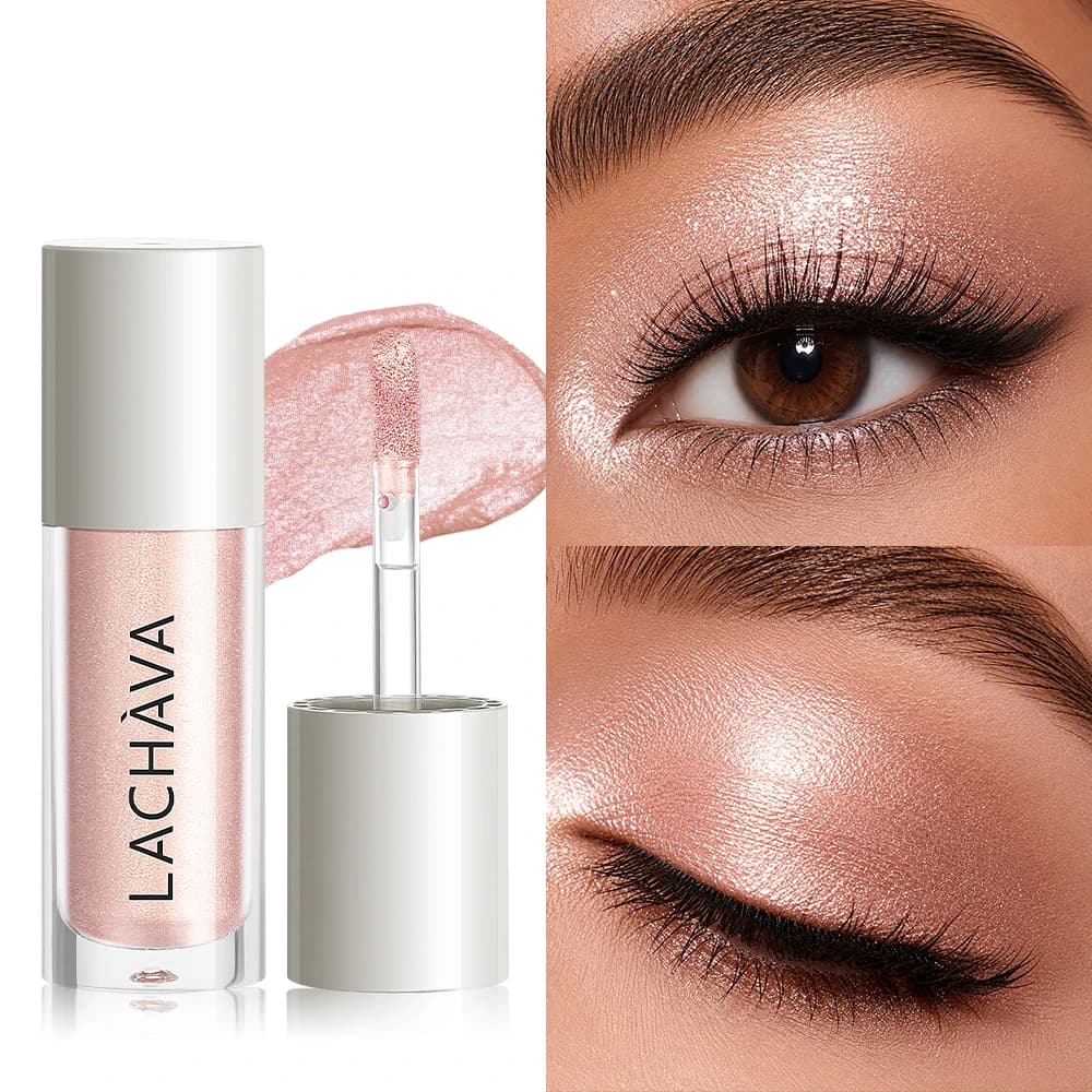 Liquid Glitter Eyeshadow Pearlescent Shimmer Waterproof Long‑Lasting Eye Highlight Makeup