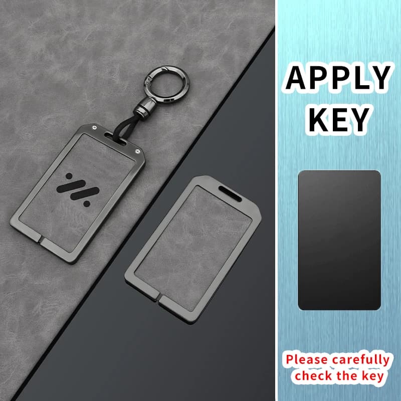 Leather Car NFC Card Remote Key Cover Fob Case Protector Holder Shell For IM Zhiji Ls6 LS7 IM5 IM6 L7 L6 Auto Accessories