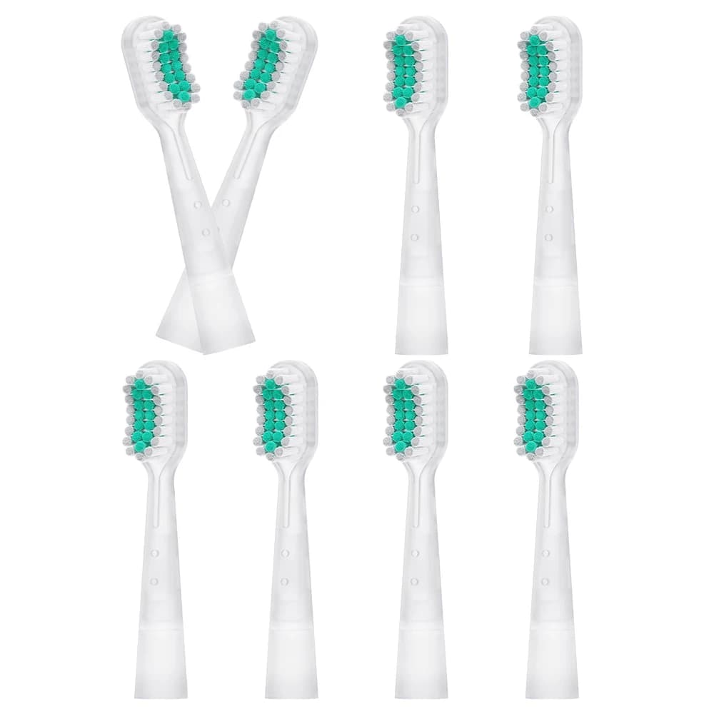 Testine di Ricambio Compatibili con Spazzolino Elettrico Oral B, Nuova Tecnologia di Oscillazione e Vibrazione Sonica, Testina per Pulizia di Precisione