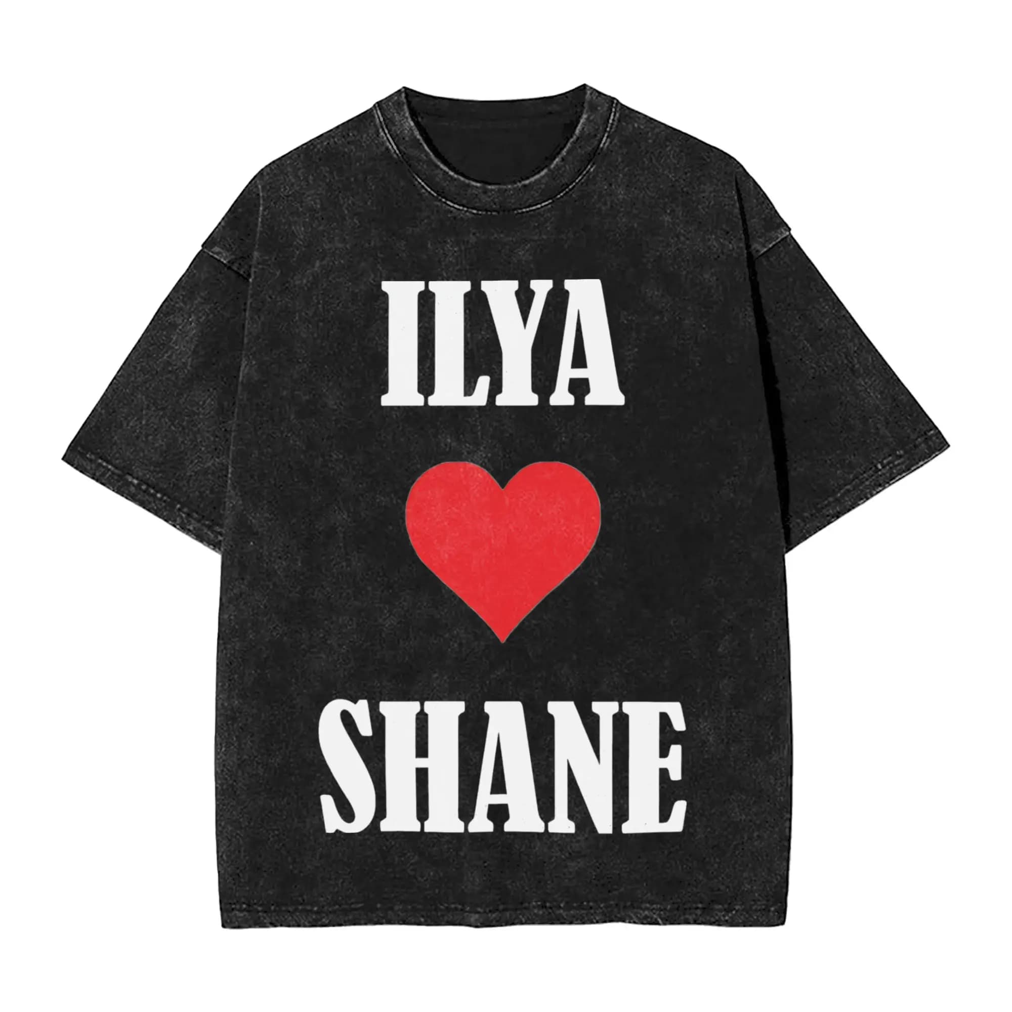 Rivalry riscaldato Shane Hollander T-shirt lavata da uomo Streetwear T-shirt casual Estate traspirante Harajuku Tees Top oversize
