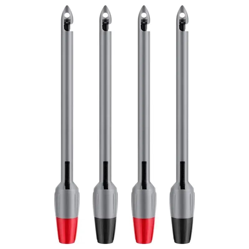 AB11-4Pcs cable drilling probes kit, 7,48x0,79 inches for voltmeter and thermometer test with TP81 multimeter (2 mm, 4 mm)