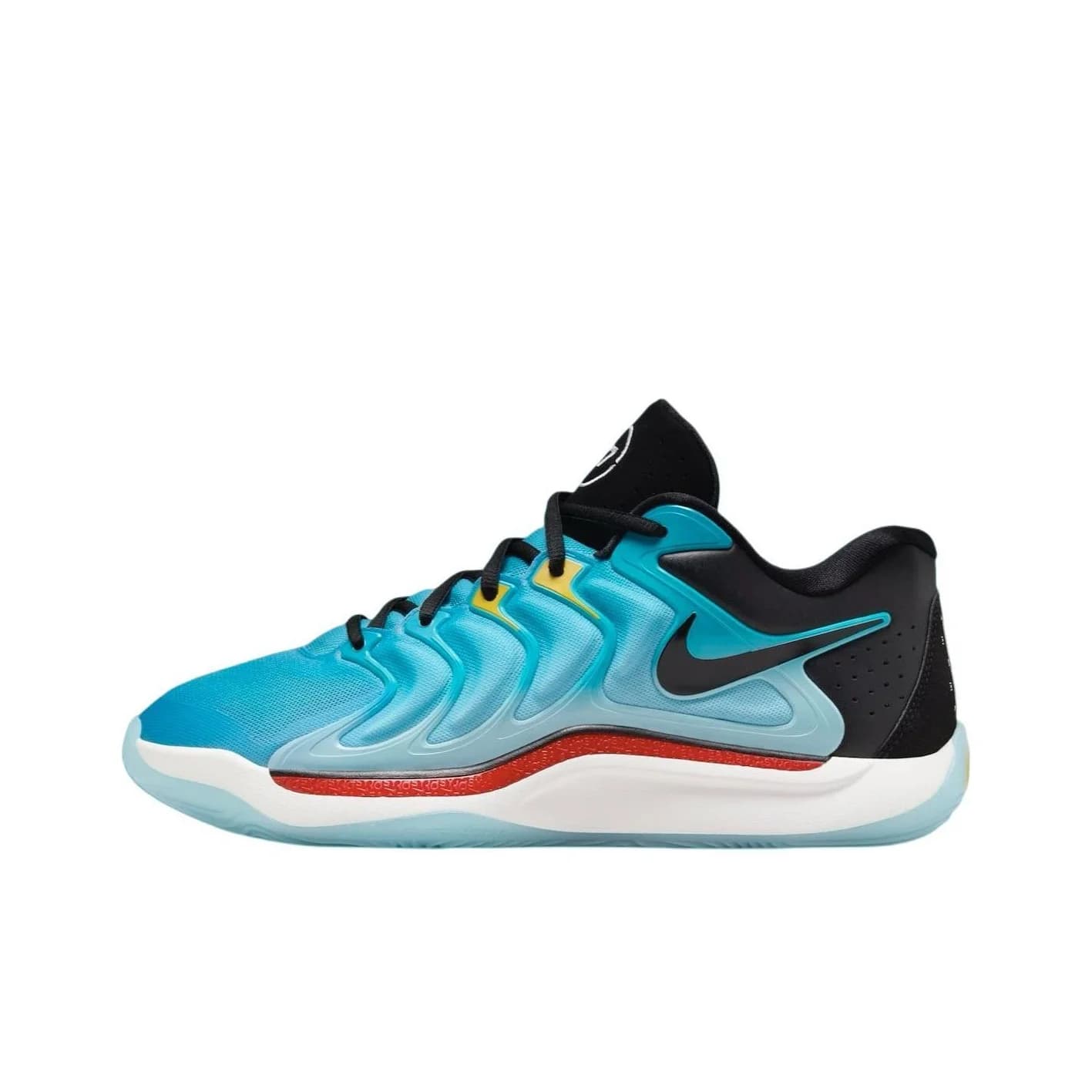 Nike KD 17 Basketball Shoes Men's Low Top Cyan Black HJ9090-488