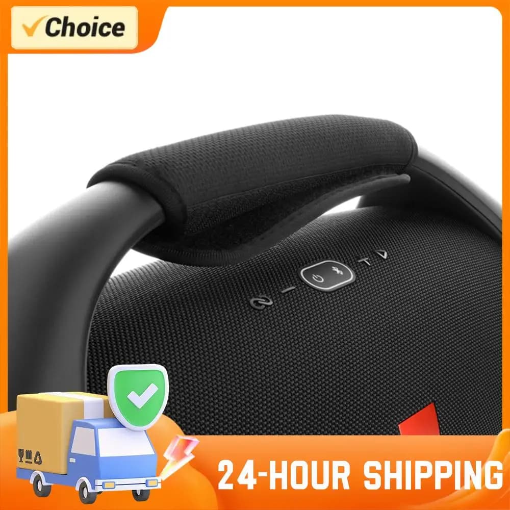 Adesivo per Impugnatura Altoparlante con Cuscinetto da Polso per JBL BOOMBOX 3/2/1, Antiscivolo, Spesso, Leggero, Portatile, Cuscinetto da Polso per Altoparlante Bluetooth