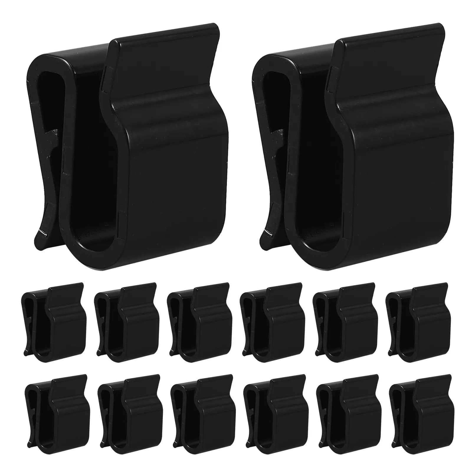 30 Pezzi Morsetti per Cavi Fotovoltaici, Clip per Pannelli Solari in Plastica, Compatibili con Telaio Rimorchio, Installazione Facile Senza Attrezzi, Puliti