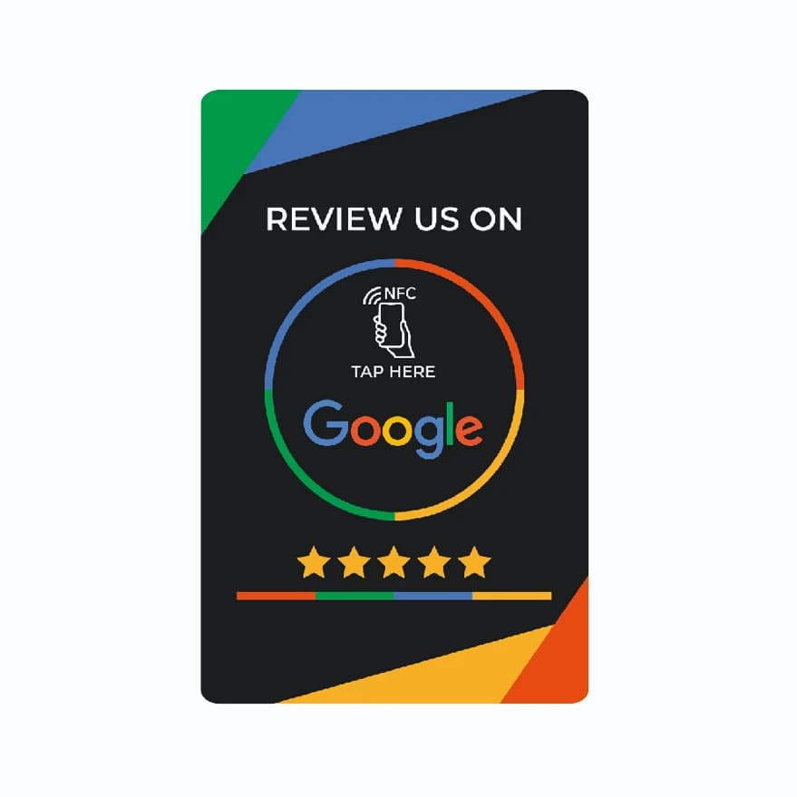 Recensioni Google Scheda NFC NTAG215 Grande capacità di memoria Revisione Google Scheda di revisione senza contatto Google