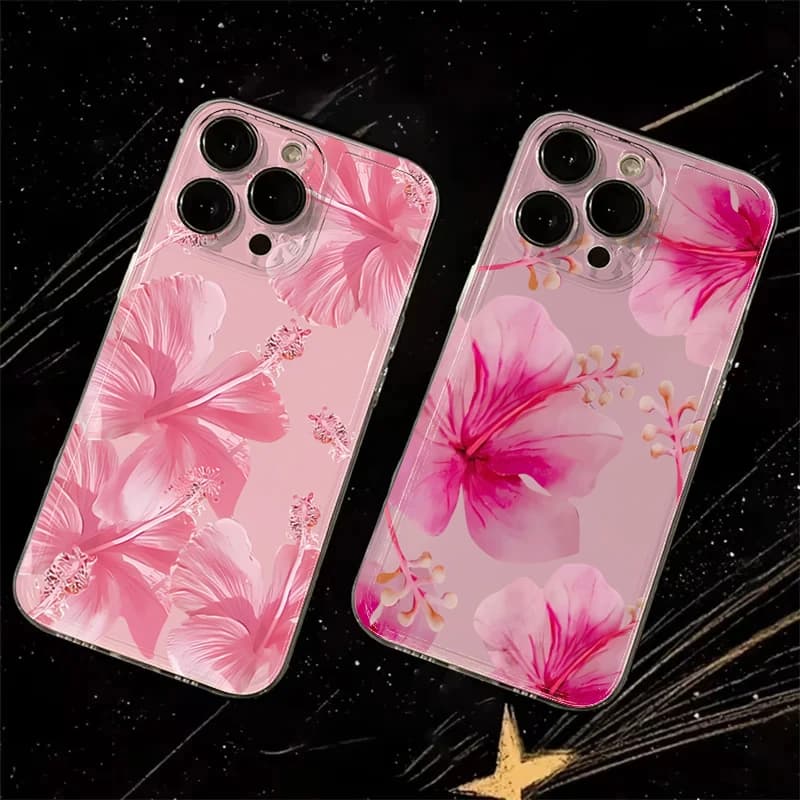 Custodia per telefono con motivo floreale floreale per Samsung Galaxy S25 S24 S22 Ultra S23 S22 S21 FEPlus A56 A55 A36 A26 A15 A16 Custodia morbida in TPU