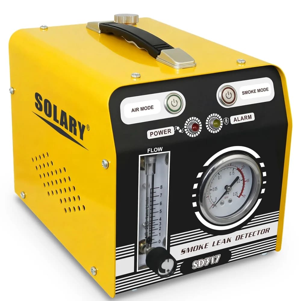 Scanner Diagnostico Auto Universale SOLARY 12V Premium, Rilevatore di Perdite, Macchina del Fumo EVAP, Pulitore Iniettori Carburante, Garanzia 1 Anno