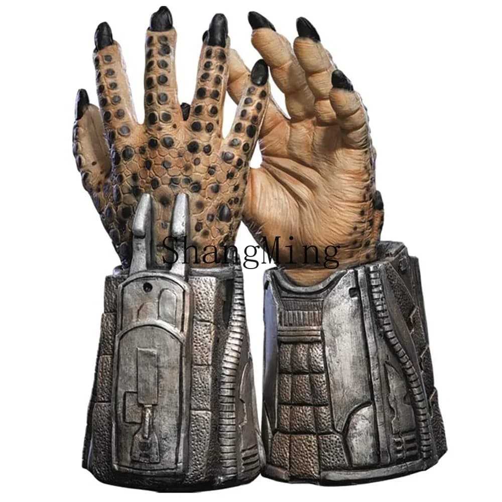 Set di Accessori per Feste di Halloween DSA: Maschere e Guanti per Travestimenti