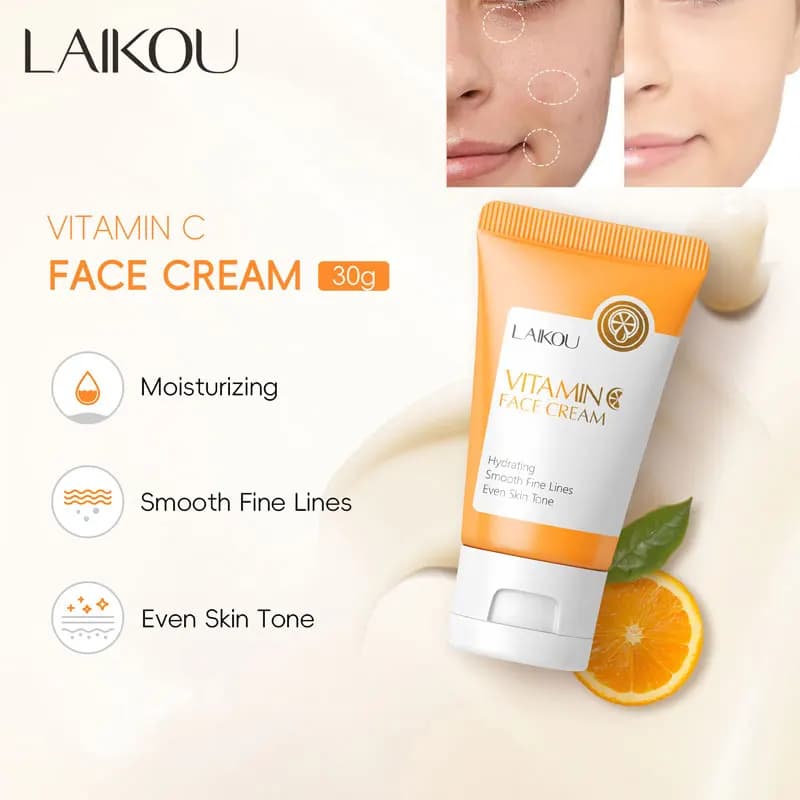 LAIKOU 30g Giappone Vitamina C Essenza Crema Per Il Viso Idratare Idratante Essenza Rinfrescante Lozione Per Il Viso Coreano SkinCare