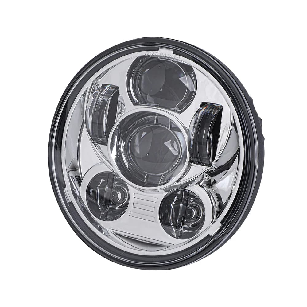 La bici modificata impermeabile del faro del motociclo da 5,75 pollici ha condotto la luce principale di CC 9-16V