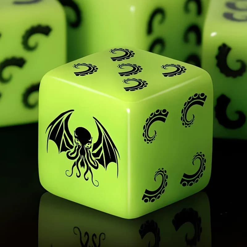 Set di dadi Octopus, adatto per giochi da tavolo, giochi di ruolo, draghi e dungeon, ecc.