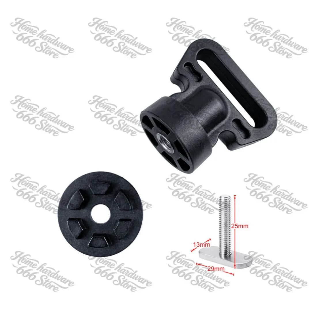 Slide Rail Rings, Nylon Rope Bolts, Canoes, Kayaks, Fishing Boat Accessories, Marine Hardware Accessories