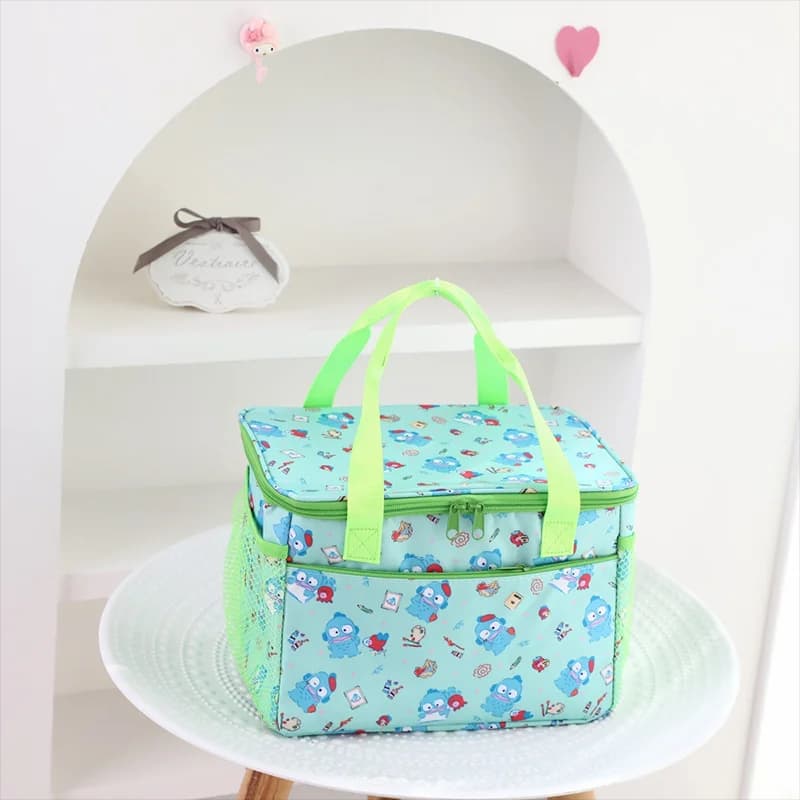 Borsa Termica per il Pranzo Sanrio con Motivo Cartone Animato, Borsa Cosmetica a Forma di Pesce, Borsa Isolante Carina per Ragazze, Borse Cartoon Pratiche per Studenti e Donne