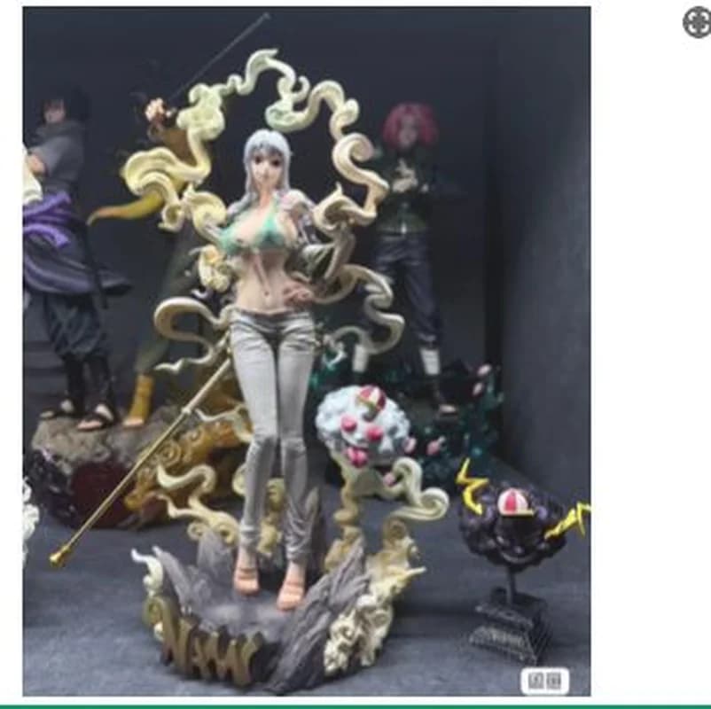One Piece Nami Nika Series Action Figure Pvc Collectible Model Desktop Ornament Chassis Decoration Boxed Anime Figurine