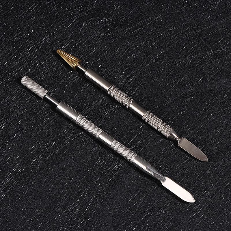 Multi-functional Leather Dual Head Edge Oil Gluing Dye Pen Applicator Speedy Paint Roller Tool For Handmade Leather Craft Tool