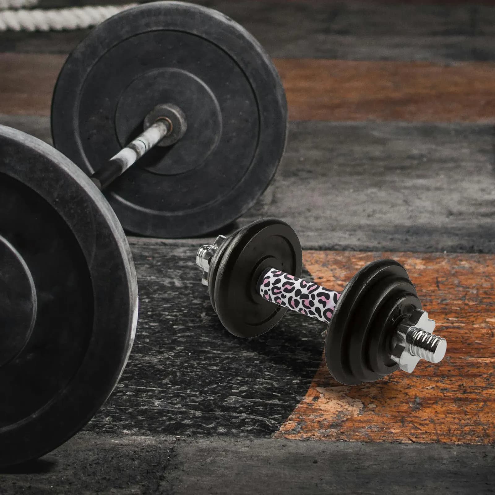 2Pcs Barbell Pad Set Detachable Anti-Skid Cushion Dumbbell Handle Covers Pull Accessories Grip Pads Protective