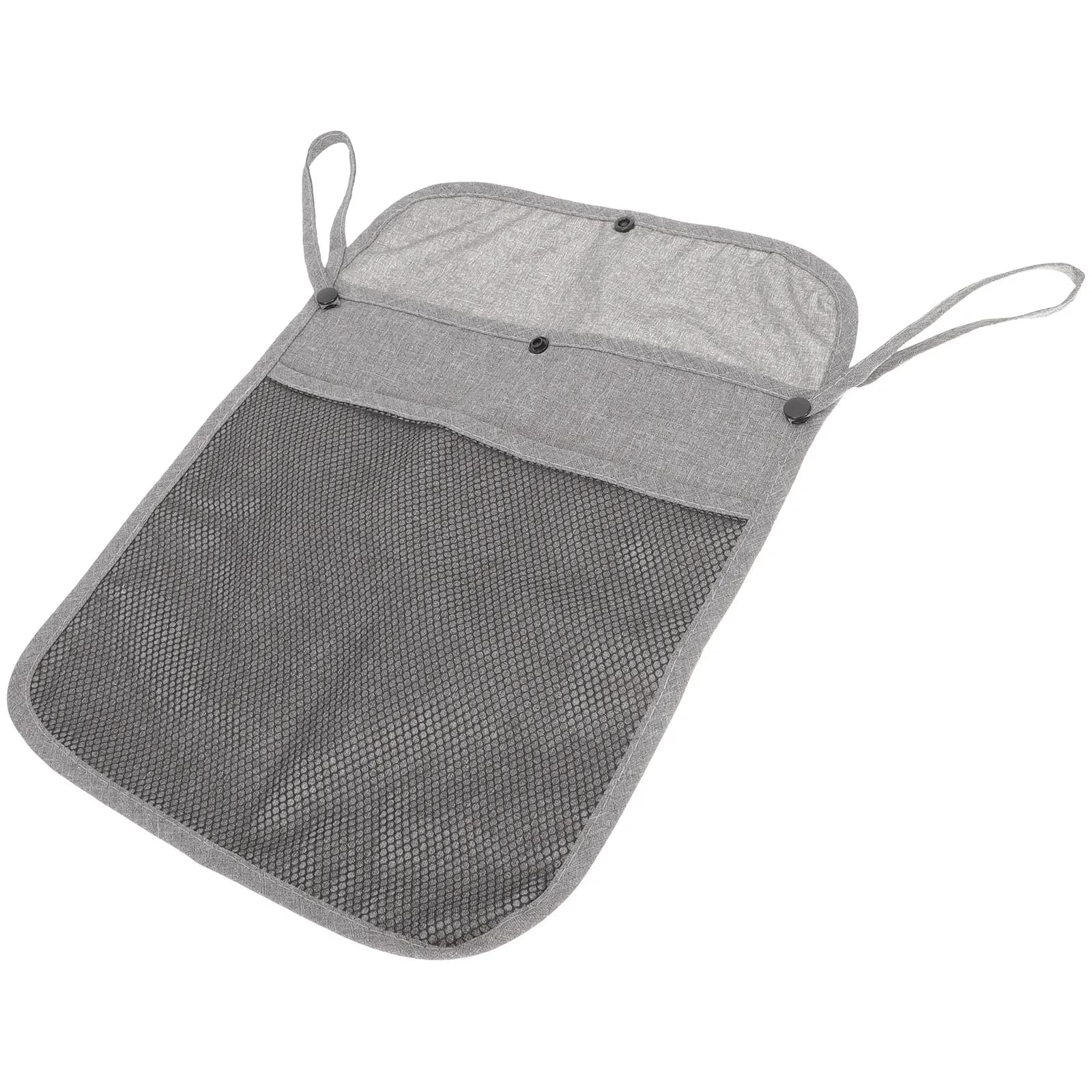 Organizer Universale per Passeggino, Borsa a Rete per Pannolini, Snack e Asciugamani, Borsa da Viaggio Portatile per Passeggino