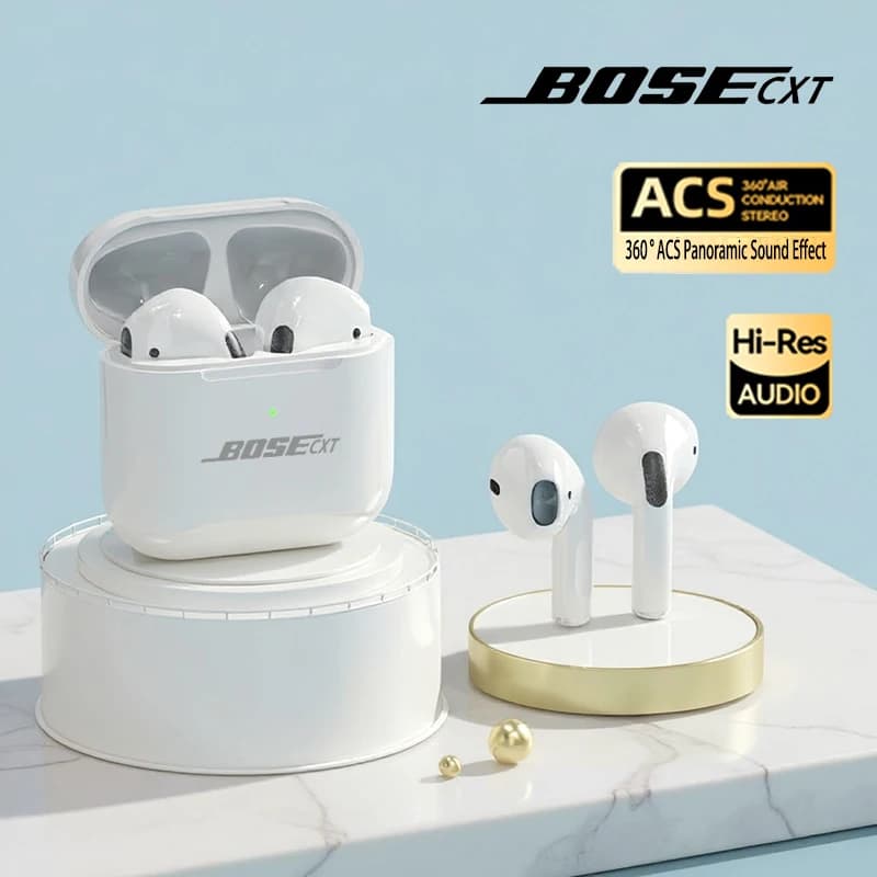 Bluetooth True Wireless Original BOSECXT Pro4, HiFi Headphones with Low Latency and Reduction of Noise, with Microphone